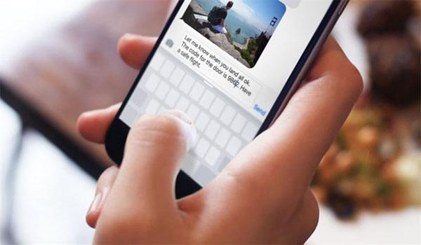 Cách thay đổi linh hoạt vị trí con trỏ khi nhập liệu trên iPhone như 3D Touch