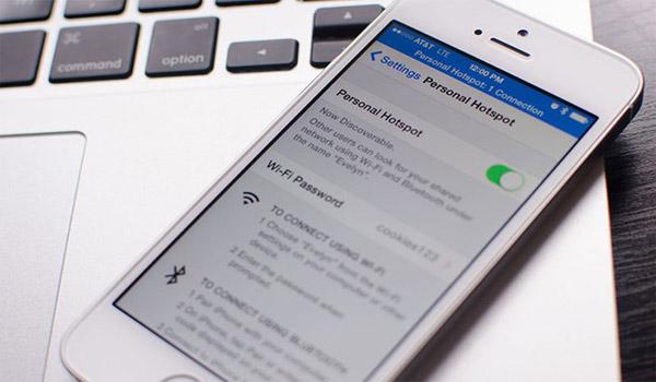 Hướng dẫn phát Wifi trên iPhone