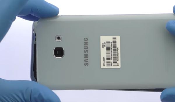 Hướng dẫn thay nắp lưng Galaxy A5 2017