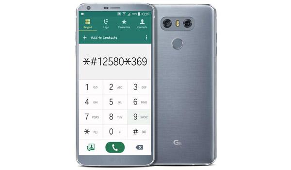 Lệnh test máy LG G6 Mỹ và Hàn Quốc trên Android mới