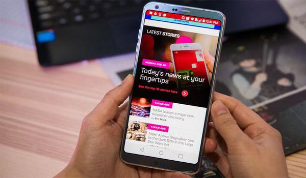 LG G6 có bị bóng mờ hay không?