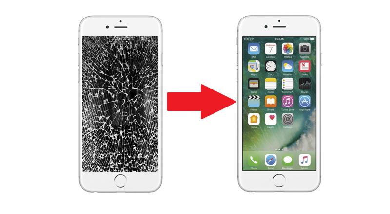 Thay mặt kính iphone 6s