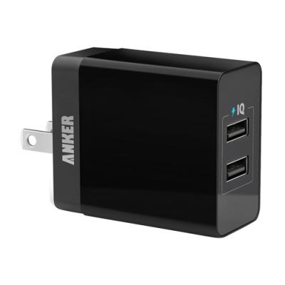 Sạc Anker 2 cổng 12w - [PowerPort 2 Lite, 12w, 2 x IQ port] - Đen