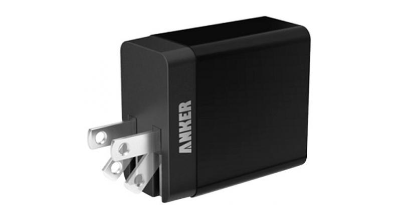 Sạc Anker 2 cổng 12w - [PowerPort 2 Lite, 12w, 2 x IQ port] - Đen