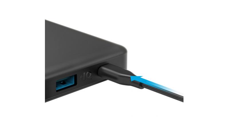 Pin dự phòng Anker PowerCore Slim II 10000 – Đen