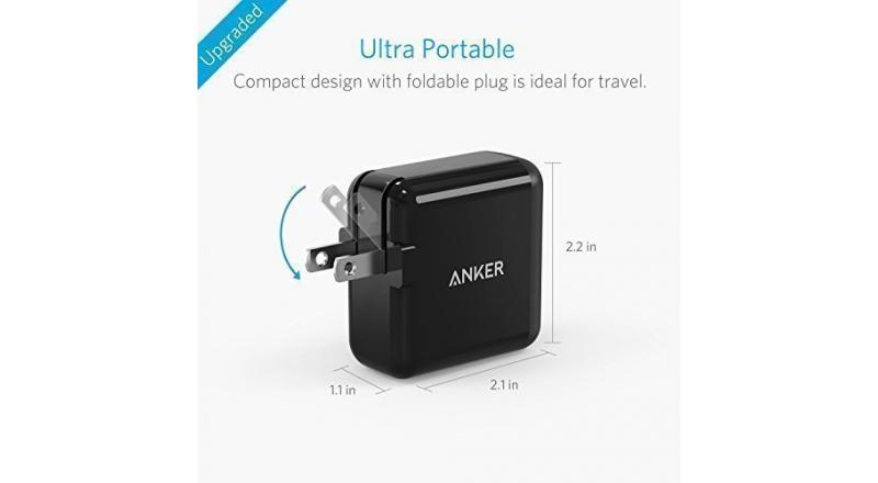 Sạc Anker 2 cổng, 24w - [PowerPort 2, 24w]