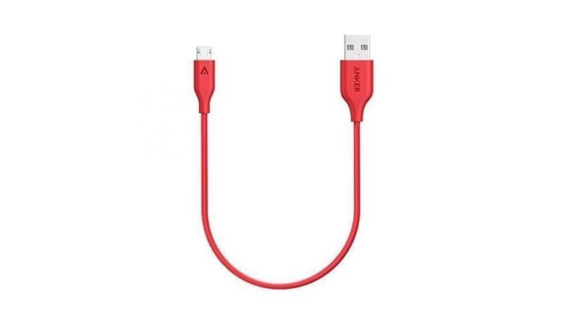 Cáp Lightning Anker Powerline - Dài 0.3m - A8114