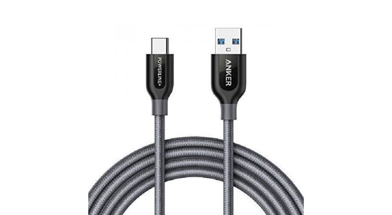 Cáp Anker PowerLine+ USB 3.0 ra USB-C - 1.8m - A8169