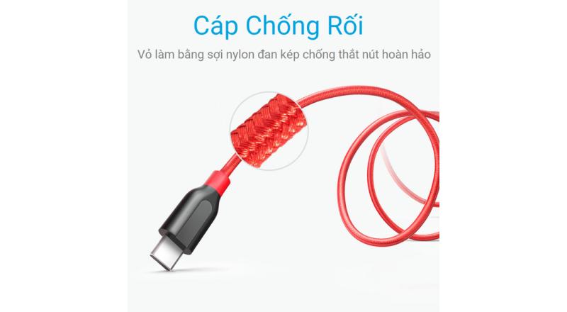 Cáp Anker PowerLine+ USB 3.0 ra USB-C - 1.8m - A8169