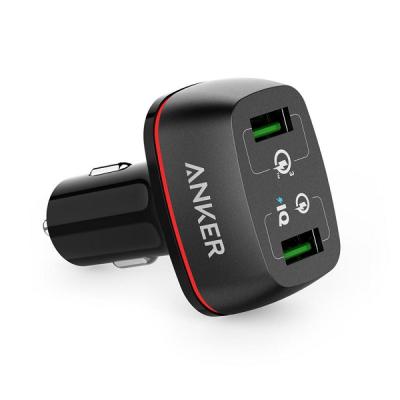 Sạc ô tô Anker 2 cổng, 42w, Quick Charge 3.0 - [PowerDrive+ 2, 42w, QC 3.0] - A2224