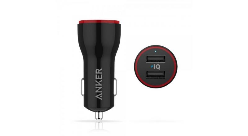 Sạc ô tô Anker 2 cổng, 24w - [PowerDrive 2, 24w] - A2310