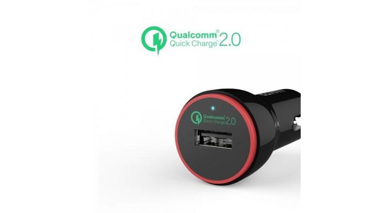 Sạc ô tô Anker 1 cổng, 24w, Quick Charge 2.0 - [PowerDrive+ 1, 24w, QC 2.0] - A2309