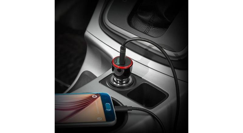 Sạc ô tô Anker 1 cổng, 24w, Quick Charge 2.0 - [PowerDrive+ 1, 24w, QC 2.0] - A2309