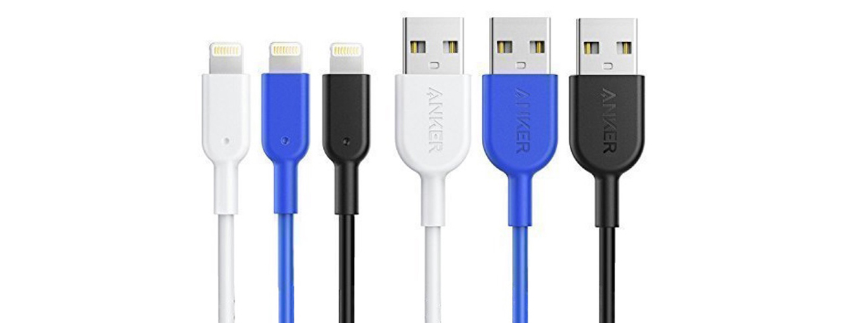 Cáp Anker PowerLine II Lightning 0.9ft