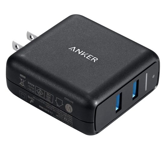 Sạc Anker 2 cổng 39w Quick Charge 3.0