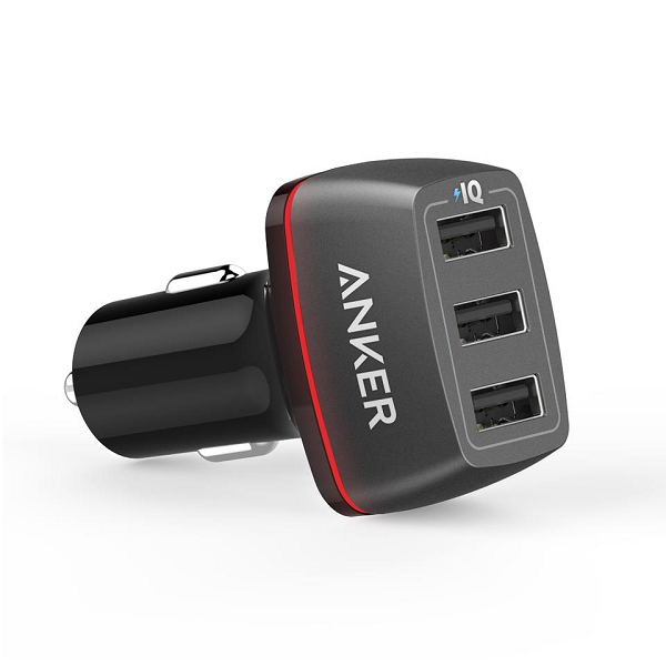 Sạc ô tô Anker 3 cổng, 36w - [PowerDrive+ 3, 36w] ...