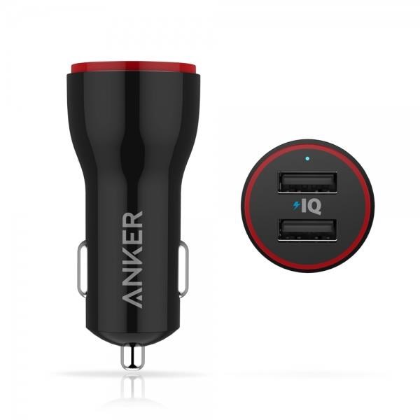 Sạc ô tô Anker 2 cổng, 24w - [PowerDrive 2, 24w] -...