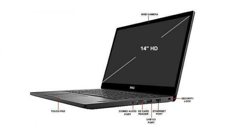 Dell E7480 i7 7600U/ RAM 8GB/ SSD 256GB/ HD Graphics 620/ 14 INCH FHD