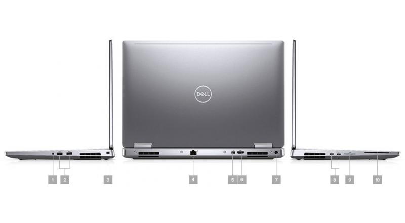 Dell Precision 7540 i7-9850H/ RAM 16GB/ SSD 256GB/ T1000/ 15.6 INCH FHD
