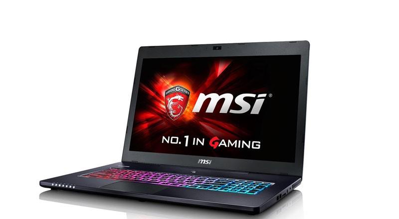 MSI GS72 6QE I7 6700HQ/ RAM 16GB/ SSD 256GB+HDD 1TB/ GTX 970M/ 17.3 INCH FHD